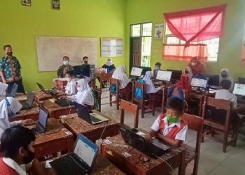 Menilik Hasil Simulasi dan Giat Glady, SDN 2 Gobras Nampak Siap Laksanakan ANBK 2021