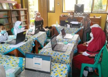SDN Sukarindik Kota Tasikmalaya Lancar Lalui ANBK Dengan Sarana Apa Adanya