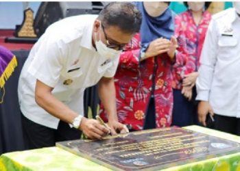 Dengan Bangga, Bupati Ciamis Resmikan Sarpras SMPN 1 Cikoneng