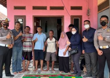 Satlantas Polres Karawang Dampingi Tim Psikologi SDM Polda Jabar Laksanakan Giat Trauma Healing