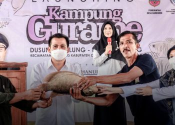 Wabup Ciamis Launching Kampung Gurame