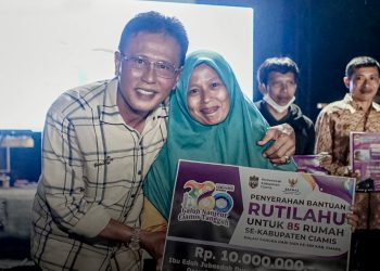 Bupati Ciamis Bersukacita Dimalam Peringatan Hari Jadi Ciamis Ke-380 & HKP Ke-50 Bersama Warga Eks Kwadanaan Kawali