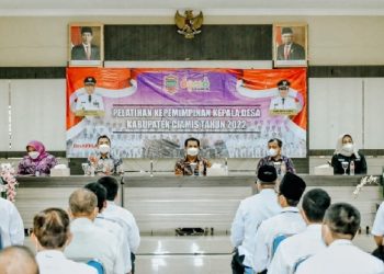 Pelatihan Kepemimpinan Kepala Desa Tahun 2022 Secara Resmi Ditutup Wabup Ciamis