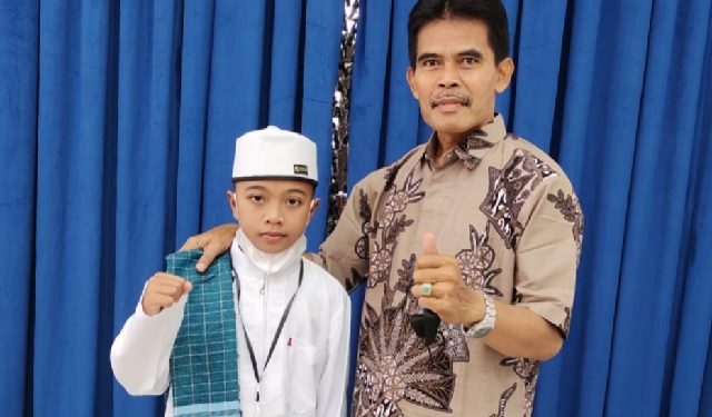 Dzikri (Siswa SDN 3 Sukamaju) Juara I Pildacil Bubos Siap Ikuti Pildacil PAI Jabar 2022 Di Cirebon
