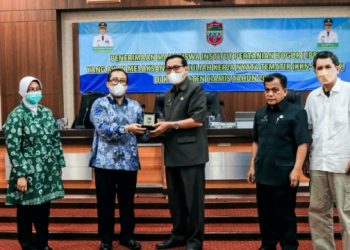 Sekda Sambut Hangat Mahasiswa KKN-T IPB Di Ciamis