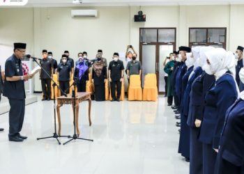 Bupati Ciamis Lantik Pejabat Administrator, Pengawas & Kepala Sekolah