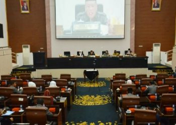 DPRD Kab. Karawang Gelar Paripurna LKPJ Bupati TA 2021 Sekaligus Setujui Raperda Pelaksanaan APBD TA. 2021