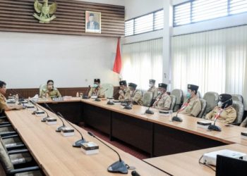 Temui Bupati, Pengurus Kwarcab Pramuka Ciamis Bahas Persiapan HUT Pramuka Ke-61