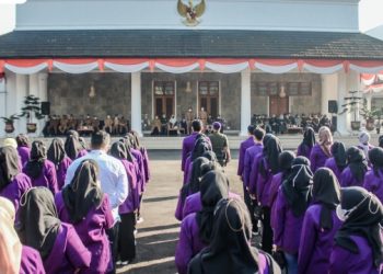 1.248 Mahasiswa KKN Unigal Secara Resmi Dilepas Wabup Ciamis
