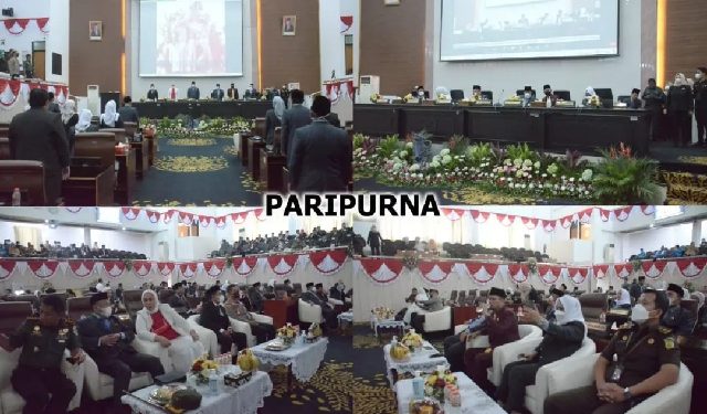 DPRD Kabupaten Karawang, Khidmat Ikuti Seluruh Rangkaian Peringatan HUT RI Ke-77 Tahun 2022