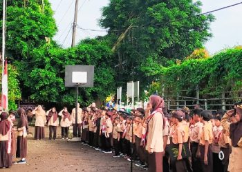 Warga Pendidikan SDN 2 Sindangpalay Indihiang Apresiasi HUT Pramuka Ke-61 Tahun 2022