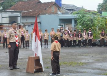 Semarakkan HUT Pramuka Ke-61, Kwarran Pramuka Cipedes Kota Tasikmalaya Gelar Pesta Siaga