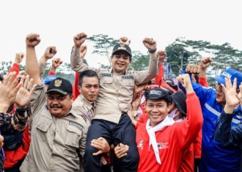 Wabup Ciamis Bangga Atas Terbentuknya Kampung Siaga Bencana Di Desa Sukajaya Rajadesa