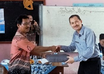 K3S SD Kec. Tawang Hantar Sukur Hidayat Ke Tempat Tugas Barunya