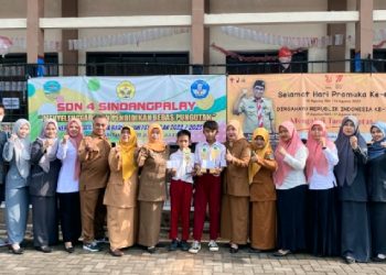 Dua Siswa SDN 4 Sindangpalay, Dengan Bangga Menorehkan Prestasi