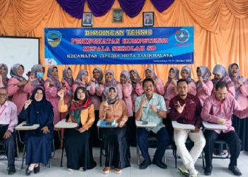 Kadisdik Apresiasi Bimtek Peningkatan Kapasitas Kepala SD Wilayah Kecamatan Cipedes