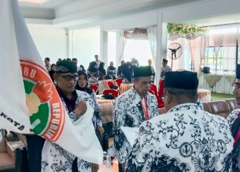 Mas Pudin Kembali Raih Panji PGRI Selaku Motor Penggerak Organisasi Guru Kota Tasikmalaya