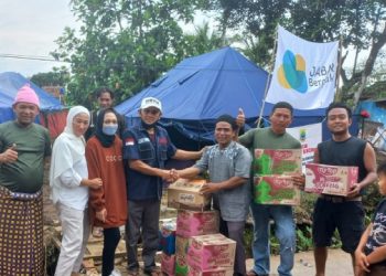 Duta Priangan Korlip Bandung Raya Jenguk Korban Gempa Bumi Cianjur