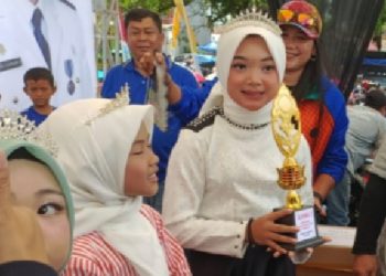 Zalfa, Siswi SDN 3 Sukamaju Raih Juara I Fashion Show Peringatan Hari Jadi Kota Tasikmalaya Ke-21