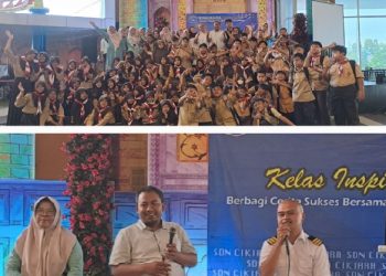 SDN Cikiara Gelar Kelas Insipratif, Ikuti Talkshow Dengan Sang Pelaut