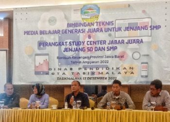 Sekolah Penerima Banprov Jabar Tahun 2022 Berupa Media Penunjang Pembelajaran Mendapat Bimtek