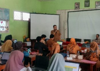 Marathon Coaching Clinik SKP Disdik Kota Tasikmalaya Jenjang SD Finish di Eks UPT Wil. Selatan