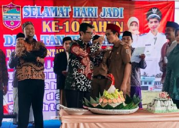 Ketua DPRD Ciamis Apresiasi HUT Ke-10 Desa Tanjungsari Banjaranyar
