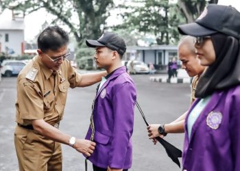 Bupati Ciamis Lepas Resmi 498 Peserta KKN-PPM Unigal 2023