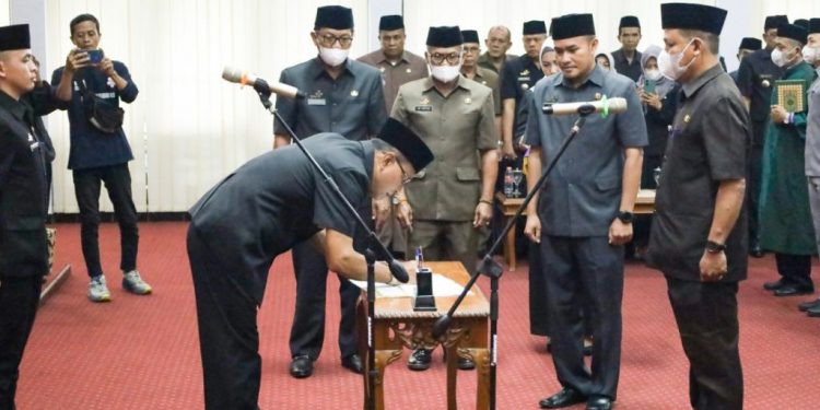 Bupati Ciamis Lantik Pejabat Pada Jabatan Administrator & Pengawas