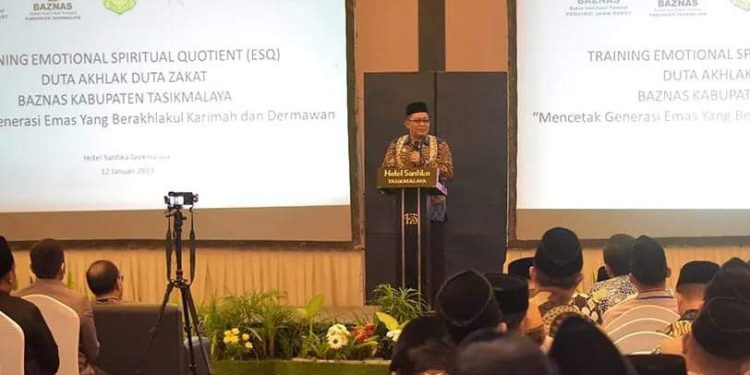 Bupati Tasikmalaya Buka Resmi Training ESQ Duta Akhlak, Duta Zakat