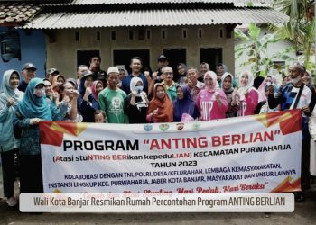 Walikota Banjar Apresiasi Perwujudan Rumah Contoh Anting Berlian Kecamatan Purwaharja