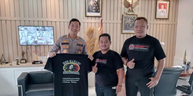 Arya Mandalika Law Office & Legal Consultant Danan .2 Kapolres Karawang Bersilaturahmi