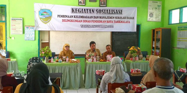 Sosialisasi Tahap I Merger SDN 1 Cibunigeulis Dengan SDN Bantarsari Pada Disdik Kota Tasikmalaya