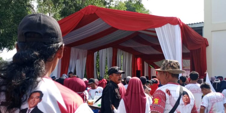 Peringati HUT Partai Gerindra, DPC Karawang Gelar Jalan Santai