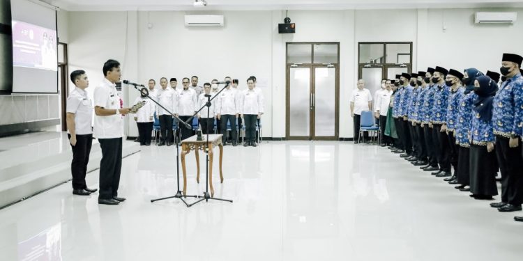 Bupati Ciamis Lantik 163 CPNS Menjadi Resmi PNS