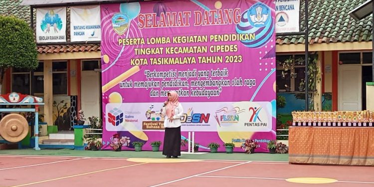 Kadisdik Kota Tasikmalaya Buka Resmi Rangkaian Lomba Kegiatan Pendidikan Kecamatan Cipedes Tahun 2023