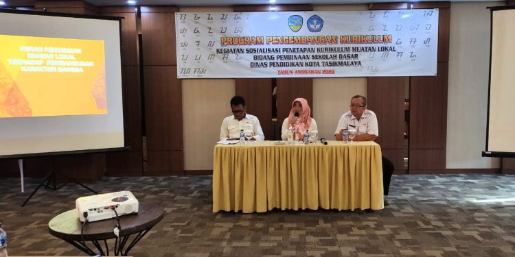 Disdik Kota Tasikmalaya Kuatkan Pendidikan Bahasa Sunda Dalam Kurikulum Muatan Lokal