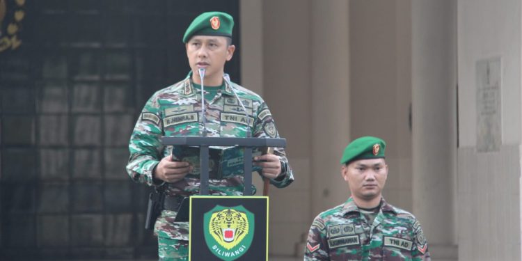 Kodim 0612/Tsm Gelar Upacara Bendera Tanggal 17 Maret 2023