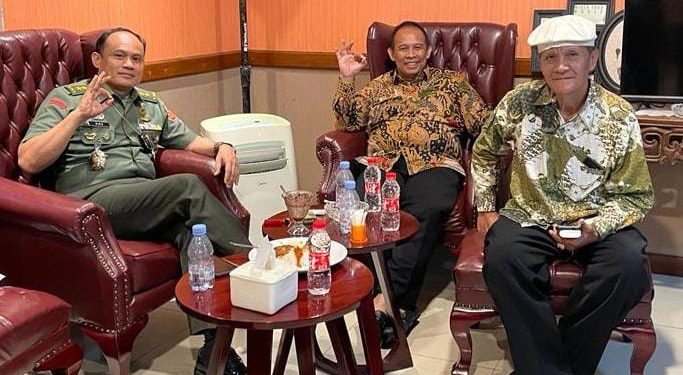 Silaturahmi Mayor Jendral Rido Hermawan, M.Sc ke Sekretariat GMRI & Posko Negarawan