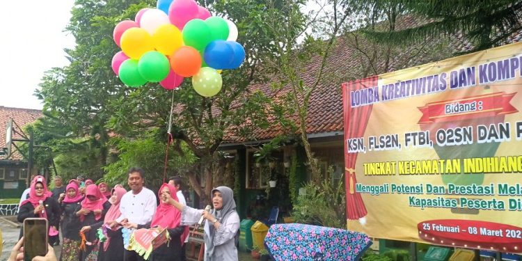 Gebyar Pembukaan Lomba Kompetensi Siswa Tingkat SD Kecamatan Indihiang Tahun 2023