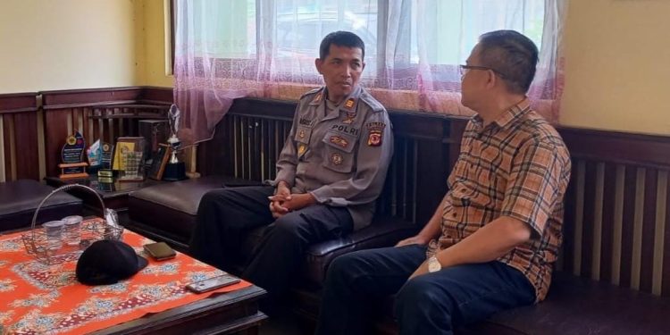 Kapolsek Taraju, Laksanakan Kegiatan di Kantor Kecamatan