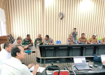 Kapolsek Tirtajaya Hadiri Sosialisasi Pekerjaan Rehabilitasi Saluran Induk Tarum Utara