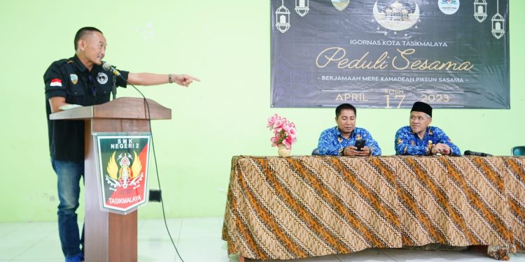 IGORA Kota Tasikmalaya Peduli “Berjamaah Mere Kahadean Pikeun Sasama'”