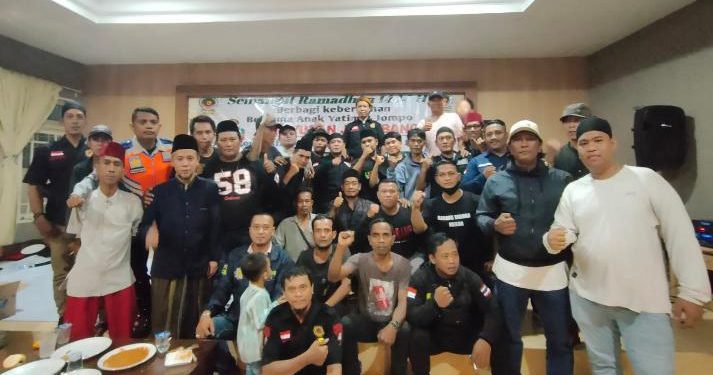 JAS ABANG JATIRASA BERSATU SEMANGAT RAMADHAN BERBAGI KEBAHAGIAAN DENGAN ANAK YATIM PIATU DAN DHUAFA