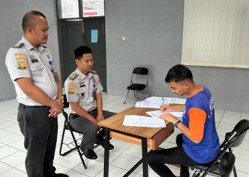 Lapas Ciamis Fasilitasi Penilaian Akhir Tahun Warga Binaan Peserta Didik Paket B