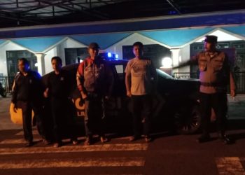 Polsek Beserta Pihak SMAN 2 Banjarsari Gelar Patroli Antisipasi Euforia Kelulusan Siswa