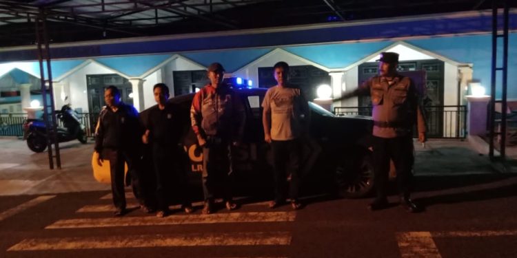 Polsek Beserta Pihak SMAN 2 Banjarsari Gelar Patroli Antisipasi Euforia Kelulusan Siswa