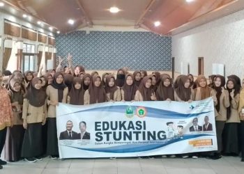 DPD PPNI Kota Banjar Dukung Aksi Capaian  Rekor Muri “EDUKASI STUNTING” Siswa SLTA Se-Jabar