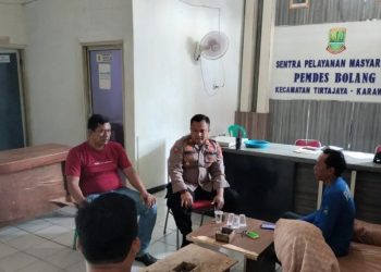 Kapolsek Tirtajaya Kembali Gelar Ngobrol Bareng Dalam Rangka Jum’at Curhat