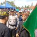 Ngarak Pataka Menyongsong Hari Jadi Ciamis Ke-381 Tiba Di Banjaranyar Disambut Antusias Warga
